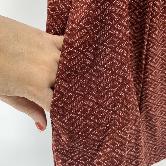 Red Scoop Back Wide Leg Cheeky Romper XS - Picture 5 of 7